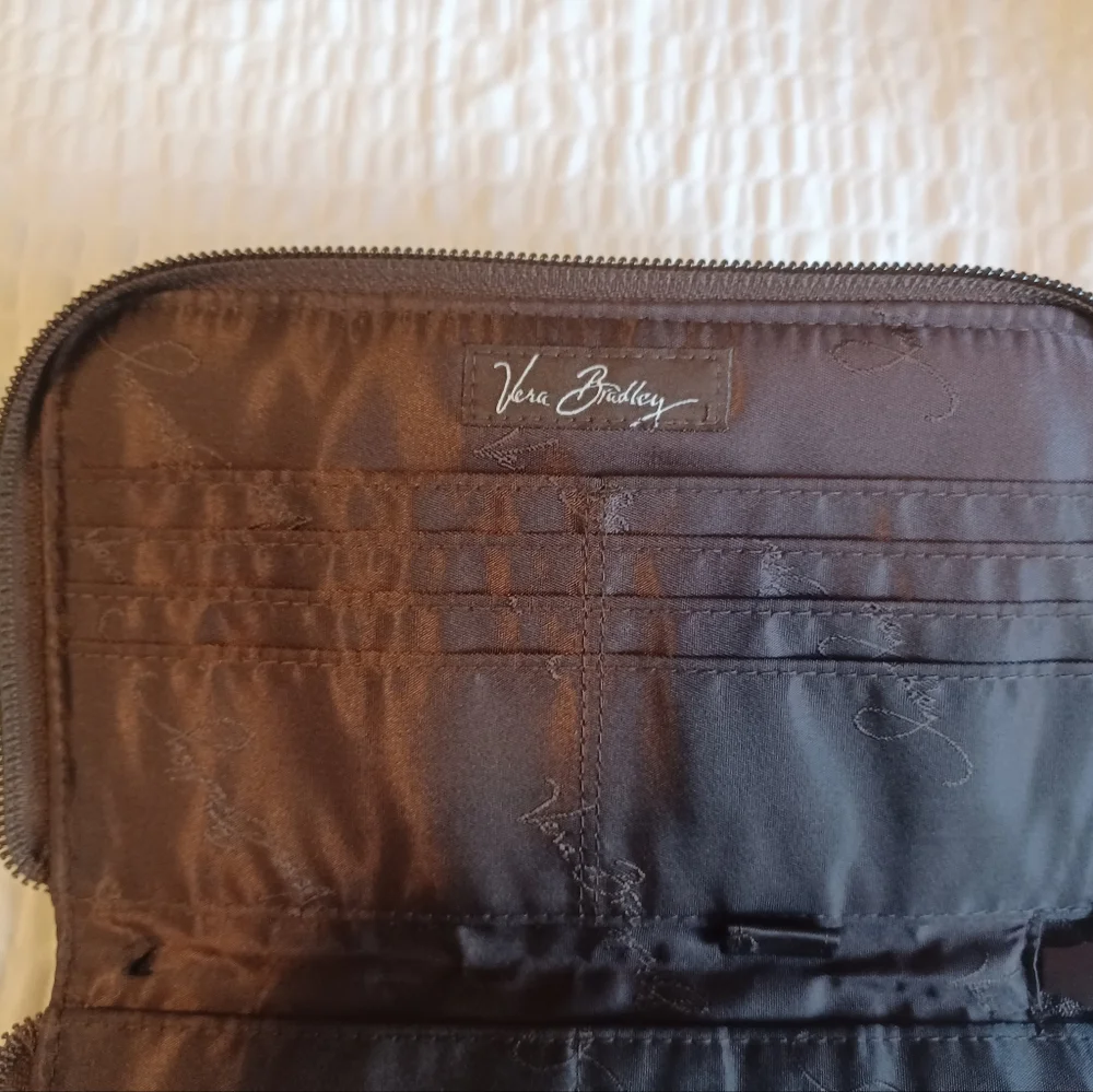 Vera Bradley Puccini Zip Around Wallet retired